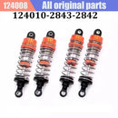 WLtoys RC Car 124008 1/12 New Original Spare Parts Anti-Collision Component Chassis Shell Tire Dog Bone Brushless Motor ESC