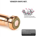 4 in 1 Electric Facial Hair Removal Painless Epilator Eyebrow Lipstick Shape Facial Sensitive Areas Bikini Depilator Body Shaver