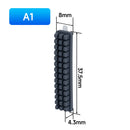 For Bambu Lab A1/A1 Mini Nozzle Brush Silicone Wiper Hotbed Mounted Scrubber Nozzles Cleaning Tools For Bambulab ,30/24/12/3pcs