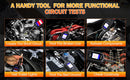 VDIAGTOOL V200 Car Electric Circuit Tester 6V-30V Automotive Power Probe Kit Electrical System Tester LCD Display Voltage Tester Electrical Diagnostic Tools ﻿