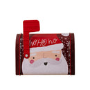 Christmas Mailbox Tin Box Candy Box Gift Box Decorations High-quality And Durable Holiday Atmosphere Supplies 1PCS