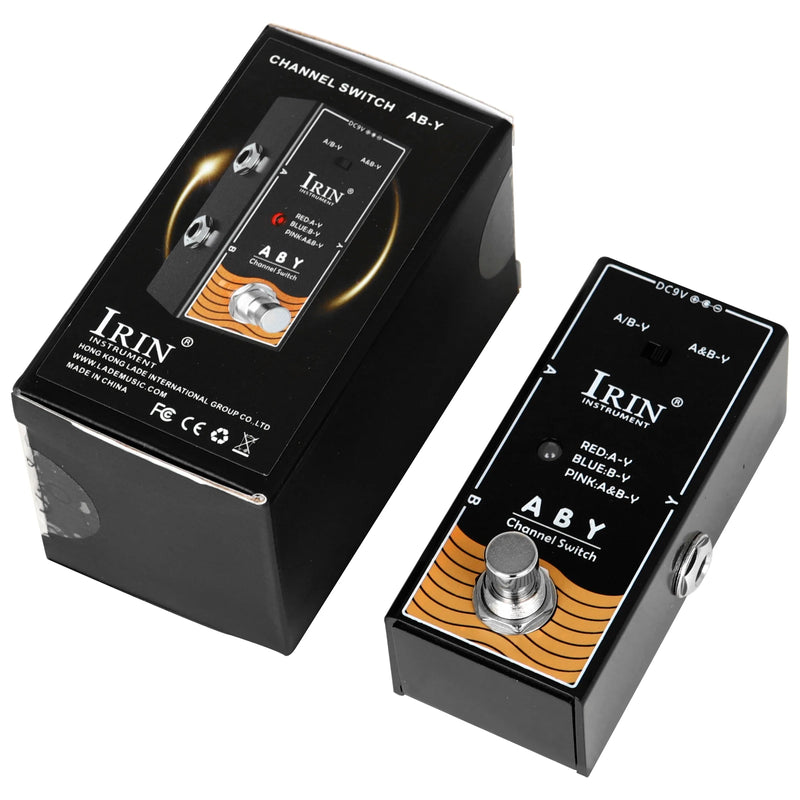 IRIN RF Series Electric Guitar Pedal True Bypass Single Pedal Overdrive Distortion Delay Effect Pedal Guitar Accessories & Parts
