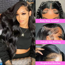 13x4 HD Lace Frontal Wig 13x6 Lace Front Human Hair Wigs For Black Women 16-36 Inch Body Wave Lace Front Wig Brazilian Hair Wig
