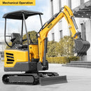 VOTE VTW-18 China Cheap Mini Crawler Hydraulic 1.8 Ton 1 Ton Excavator Red/green/black Digger Mini Digger For Sale customized