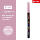 Jupai 1PCS Acrylic Marker Pens Plumones 24Color Painting Stationery Ceramic Glass Fabric Graffiti Waterproof Water-based