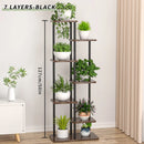 Pflanzenständer Ständer für Blumen Eisen 6/7/8 Ebenen Pflanzenregal Pflanzenorganizer Aufbewahrung Pflanzenhalter Display-Ständer Gartendekoration