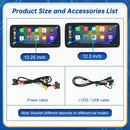 Touch Display Multimedia Player for Mercedes Benz C Class W205 GLC V Class W447 2015-2019 NTG5.0 GPS Carplay Screen