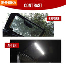 SHINEKA Tailgate Trunk Glass Lift Gate Light Bar with Remote Control for Jeep Wrangler TJ JK JL 1997-2023 Interior Accessories