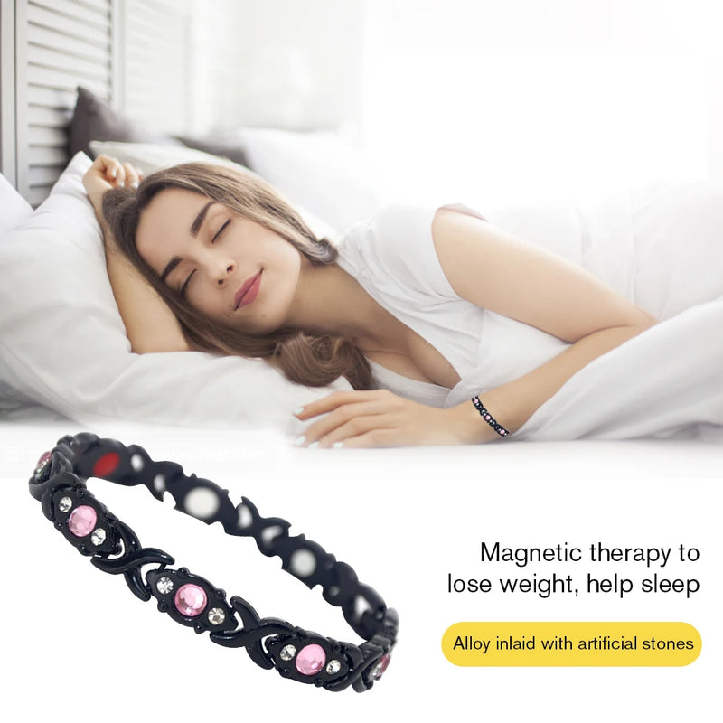 Magnetic Therapy Weight Loss Bracelets Trendy Energy Magnets Jewelry Lymph Detox Bracelet Healthcare Fashion Gifts