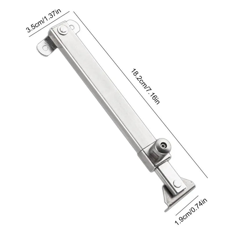 Stainless Steel Window Support Practical Telescopic Window Limiter Windproof Brace Stopper Angle Controller Window Accessories