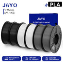 JAYO 3D Filament PLA +/PETG/PLA 1.75MM +/- 0.02MM 6Rolls Coloful Neatly Wound 3D Printing Material For 3D Printer&Pen 1.1KG/ROLL