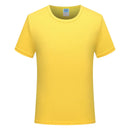 Quick-drying T-shirt  Breathable Round neck Top Solid Color Sports Men/Women Same Custom Printed Embroidery Print logo picture