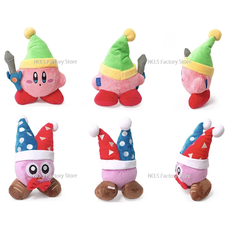 Game Star Kirby Kawaii Plush Toy Cute Meta Knight Marx Sword Kirby Soft Stuffed Doll Peluche Girls Room Decor Christmas Gifts