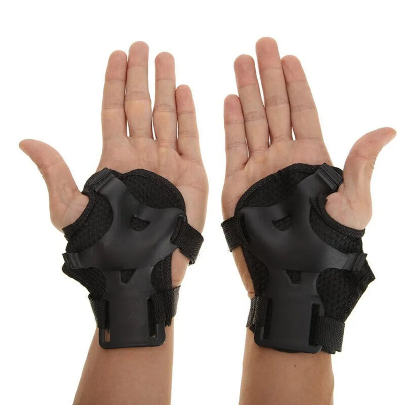 Women Men Elbow Wrist Knee Pads Protective Gear Set Skate Roller Cycling Bike