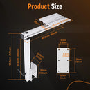 360° Adjustable RV Table Leg Swivel Heavy Duty For Camper Motorhome MPV Deck