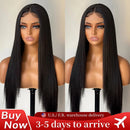250 Dichte glatte Knochenhaare 100% brasilianische Echthaarperücken 13x4 13x6 HD transparente vorgezupfte Lace Front Perücken 40 Zoll für Frauen