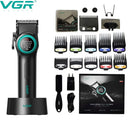 VGR Hair Clipper Professional Hair Trimmer Electric Hair Cutting Machine Cordless Haircut Machine 9000 RPM Clipper for Men V-001