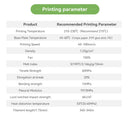 eSUN 3D Printer Filament PLA+ 1.75mm Dimensional Accuracy +/- 0.03mm 1KG (2.2 LBS) Spool 3D Printing Material For 3D Printers