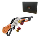 1200PCS Technical Emissible Winchester M1887 Shotgun Building Blocks Gun Model MOC Assemble Bricks Toys Birthday Gift For Kids