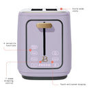 2023 New Beautiful 2 Slice Touchscreen Toaster, Lavender by Drew Barrymore