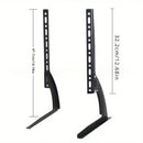 Universal TV Stand Legs TV Feet for LCD /LED/OLED/Plasma TVs Table Top TV Stand Pedestal Riser for Flat&Curve Screen Halloween