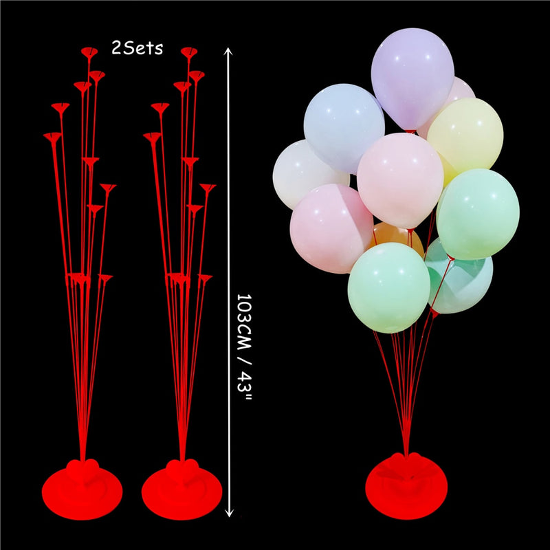 Birthday Party Balloon Stand Column Balloon Garland Wedding Birthday Party Decorations Adult Kids Balloon Box Ballon Accessories