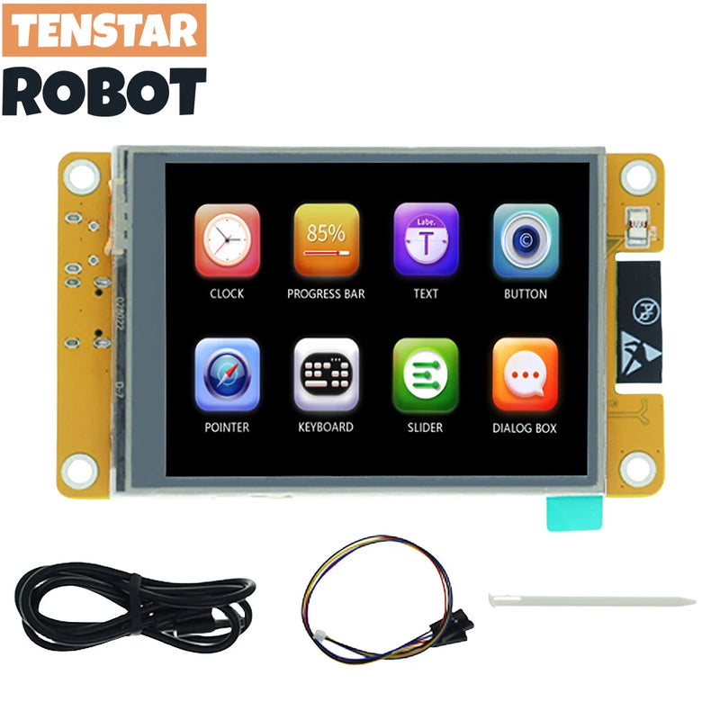 TENSTAR ROBOT ESP32 LVGL WIFI&Bluetooth Development Board 2.8 Inch 240*320 Smart Display Screen TFT Module With Touch