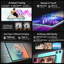 Ai Tablet Pc Teclast P50Ai 11 Inch 90Hz Android 15 (6Gb+10Gb) 16Gb Ram 128Gb Lpddr5 1280X800 Ips 7000Mah Wifi-6 Bt 5.4