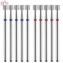 5pcs/lot Drill Bits for Nails Diamond Heads to Nails Milling Cutter for Manicure Cuticle Nail Cutter Tips Accessories Tools