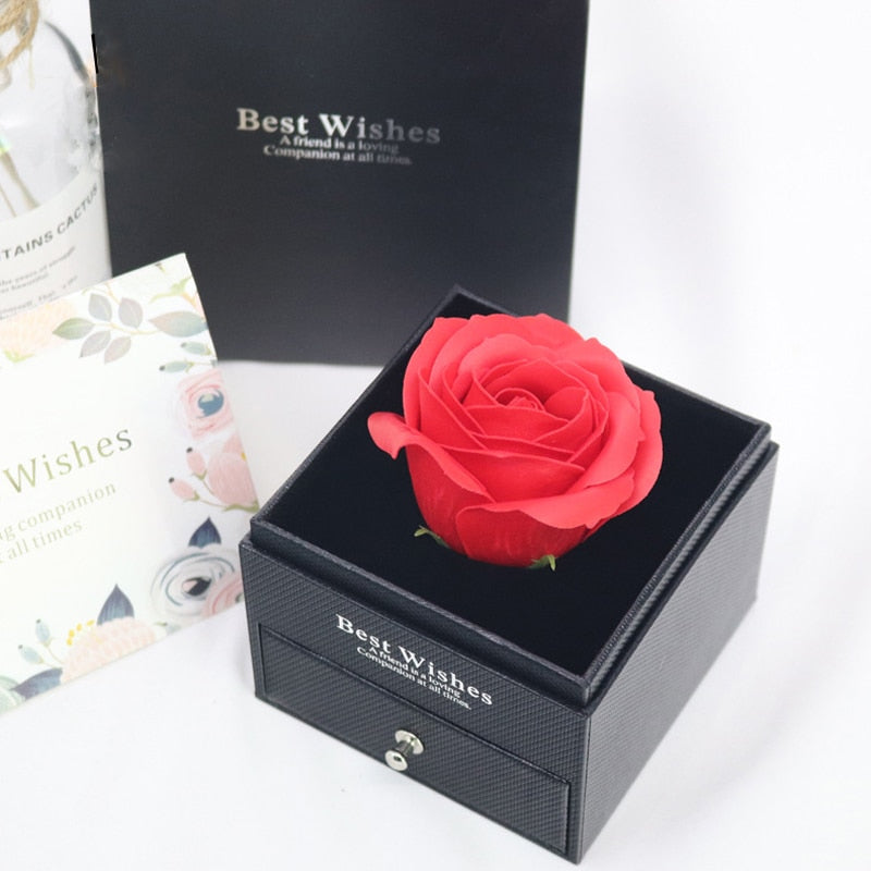 Christmas Gift Box Rose Flower Box Artificial Flower Girl Birthday Weeding Mothers Day Party&Event Valentines Day Gifts