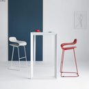 Nordic Bar Stool Wrought Iron Hotel Modern Minimalist Designer Bar Stools High Feet Stool Creative Bar Chair Coffee Household