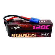 CNHL 2S 3S 4S LiHV Akku 7,6V 11,4V 15,2V 8200mAh 9000mAh 120C HV Hardcase mit EC5 Stecker für RC Car Boot Flugzeug Truck Truggy