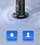 AXNEN AI Auto Following Gimbal Stabilizer 360 Rotation Phone Stand P02 Desktop Tracking Gimbal with Remote for Live Photography