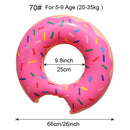 Inflatable Doughnut Swimming Ring,Beach Toys Pool Floats for Kids, Pool Swim Floaties for Adults