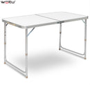 WOLTU Folding  Camping Table Lightweight Foldable Garden Picnic Table  Office Table for Balcony Market  Kitchen Outdoor Barbecue