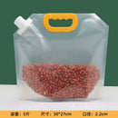 Grains Storage Packaging Bag Rice Dispenser Insect Proof Food Storage Sealed Bag Bean Container Kitchen Organizer with Nozzle