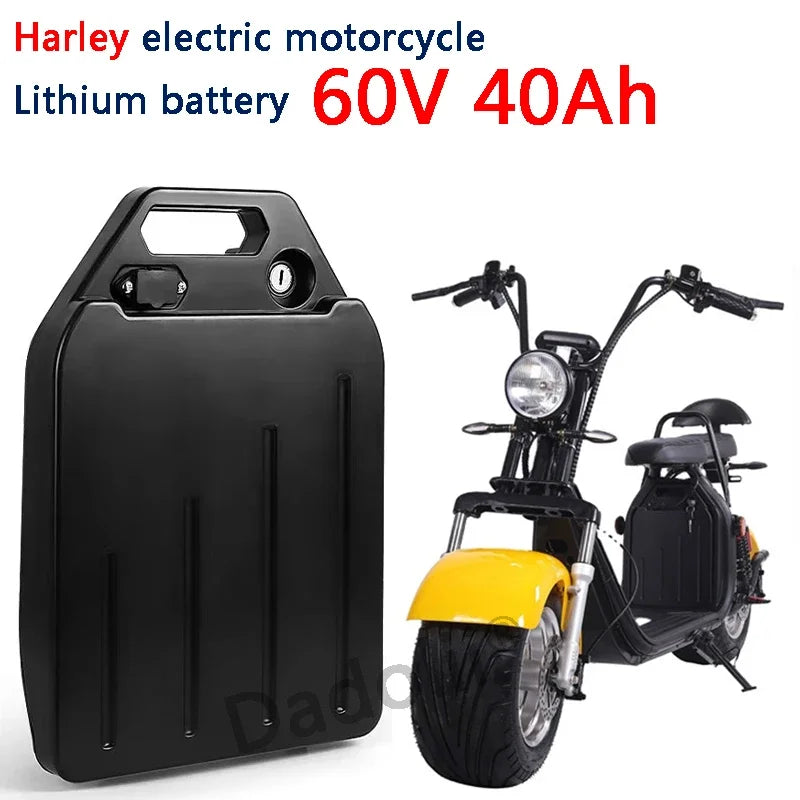 electric car lithium battery waterproof 18650 Battery 60V 40Ah for two Wheel Foldable citycoco electric scooter bicycle