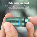 Trustfire MINIE EDC Flashlight with Magnetic LED Rechargeable Mini EDC Keychain Flashlights Outdoor Tool For Camping Hiking