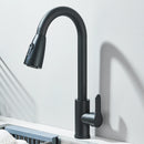 Kitchen Sink Faucets stainless steel Pull Out Kitchen Sink Water Tap Deck Mounted Mixer Stream Sprayer Head Hot Cold Taps