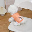 Dog Clothes Spring/Summer Cool Mesh Tank Top Compared to Bear Golden Hair Keji Thin Breathable Cartoon Print Tank Top XS-6XL