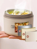 3pcs microwave portable insulated food container lunch box stainless steel bento box insulated leak proof hot lunch bag set