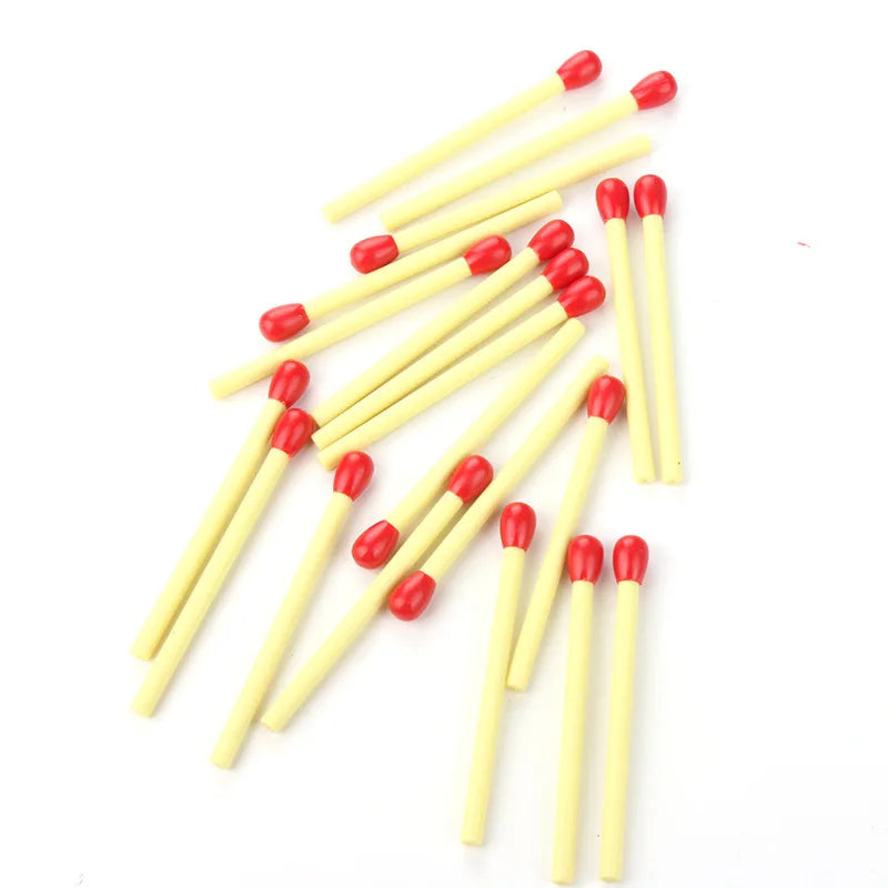 20 Pcs Stationery Cute Kawaii Mini matchstick Creative School Office Supply Ballpoint Pen matche funny free freebie novelty