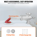 SucceBuy Manual Meat Grinder Heavy Duty Cast Iron Hand Meat Grinder Steel Table Clamp Meat Mincer Sausage Maker 1 Cutting Blade