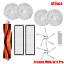 Mop Cloth For Xiaomi Dreame W10 W10 Pro Robotic Vacuum Cleaner Main Side Brush Detachable Mop Rags Stent Hepa Filter Accessories