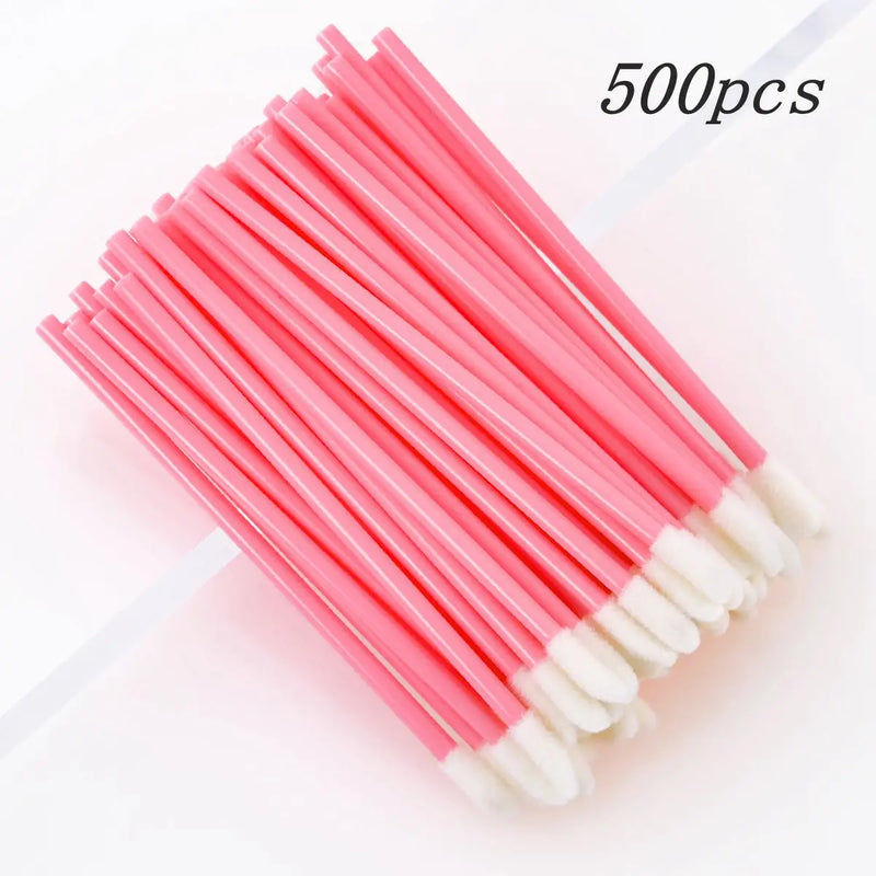 50/1000 PCS Disposable Lip Brush Women Accessories Wholesale Lipstick Gloss Wands Applicator Perfect Best Make Up Tool Hotting