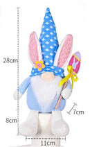 Easter Faceless Gnome Rabbit Doll Cartoon Home Easter Ornament Bunny Doll Easter Party Gifts