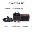 AIRBANK PUFFER Pro 20PSI Rechargeable Air SUP Pump for Inflatable Tent SUP PVC Boat Kayak Accessories for Surfing Kite Mattress