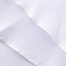 Table Cloth Round Tablecloths Wedding Pure White Table Cover Christmas Birthday Party Table Cloths for Events Home Dining Decor