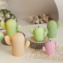 3Pcs Cactus Silicone Mold DIY S/ M/ L Cactus Candle mold