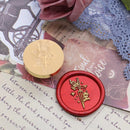 Halloween Series Wax Seal Stamp Head Witch,Bats,Skeleton 0.98" Brass Wax Sealing Stamp Heads For Decorating Envelopes Invitation
